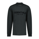 Essentials X Fear of God Long Sleeve T-Shirt Stretch Limo Black - Boinclo ltd - Outlet Sale Under Retail