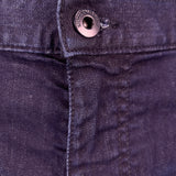 J06 Slim Fit 5 Pocket Grey Eagle Black Belt Patch Jeans Navy