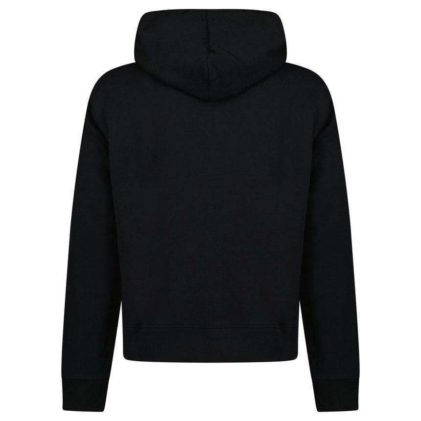 AMIRI Blue Core Logo Printed Hooded Sweatshirt Black - Boinclo ltd - Outlet Sale Under Retail