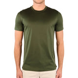 Bespoke Stylings Mercerized Cotton T-Shirt Dark Green - Boinclo - Outlet Sale Under Retail