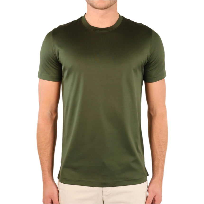 Bespoke Stylings Mercerized Cotton T-Shirt Dark Green - Boinclo - Outlet Sale Under Retail