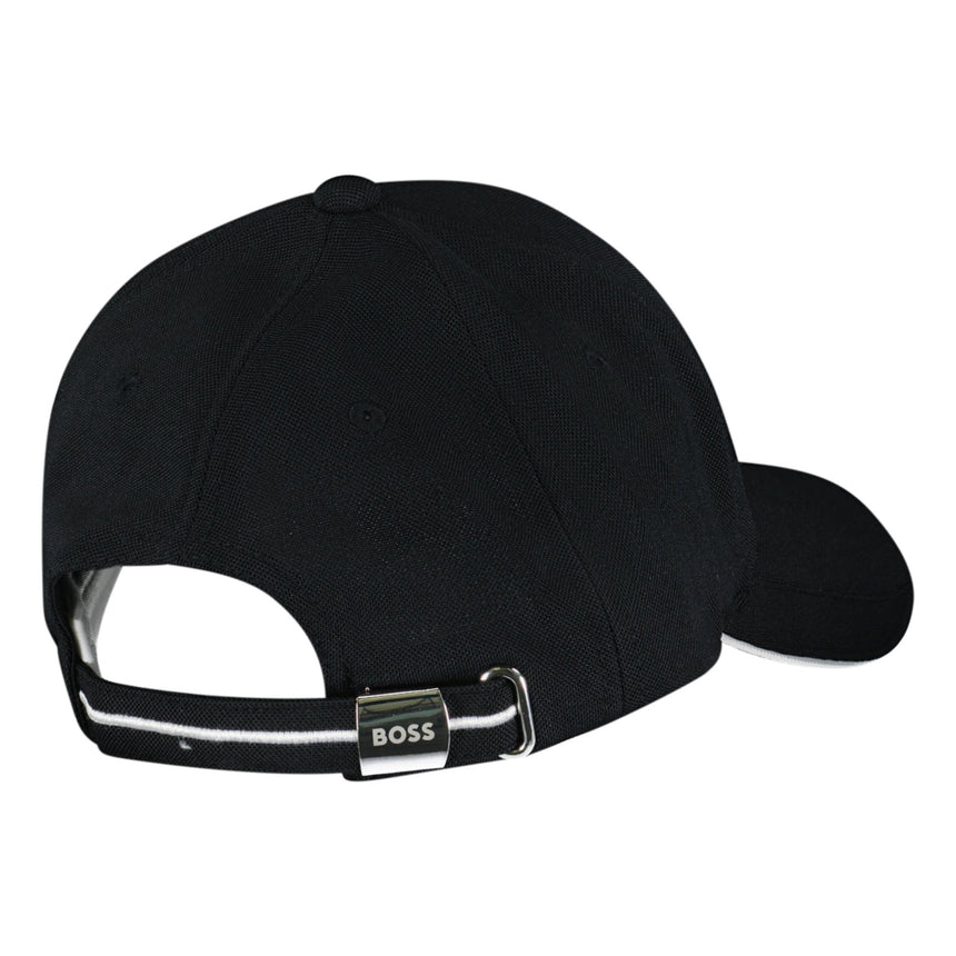 BOSS Logo Embroidered Cap Black - Boinclo ltd - Outlet Sale Under Retail