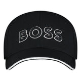 BOSS Logo Embroidered Cap Black - Boinclo ltd - Outlet Sale Under Retail