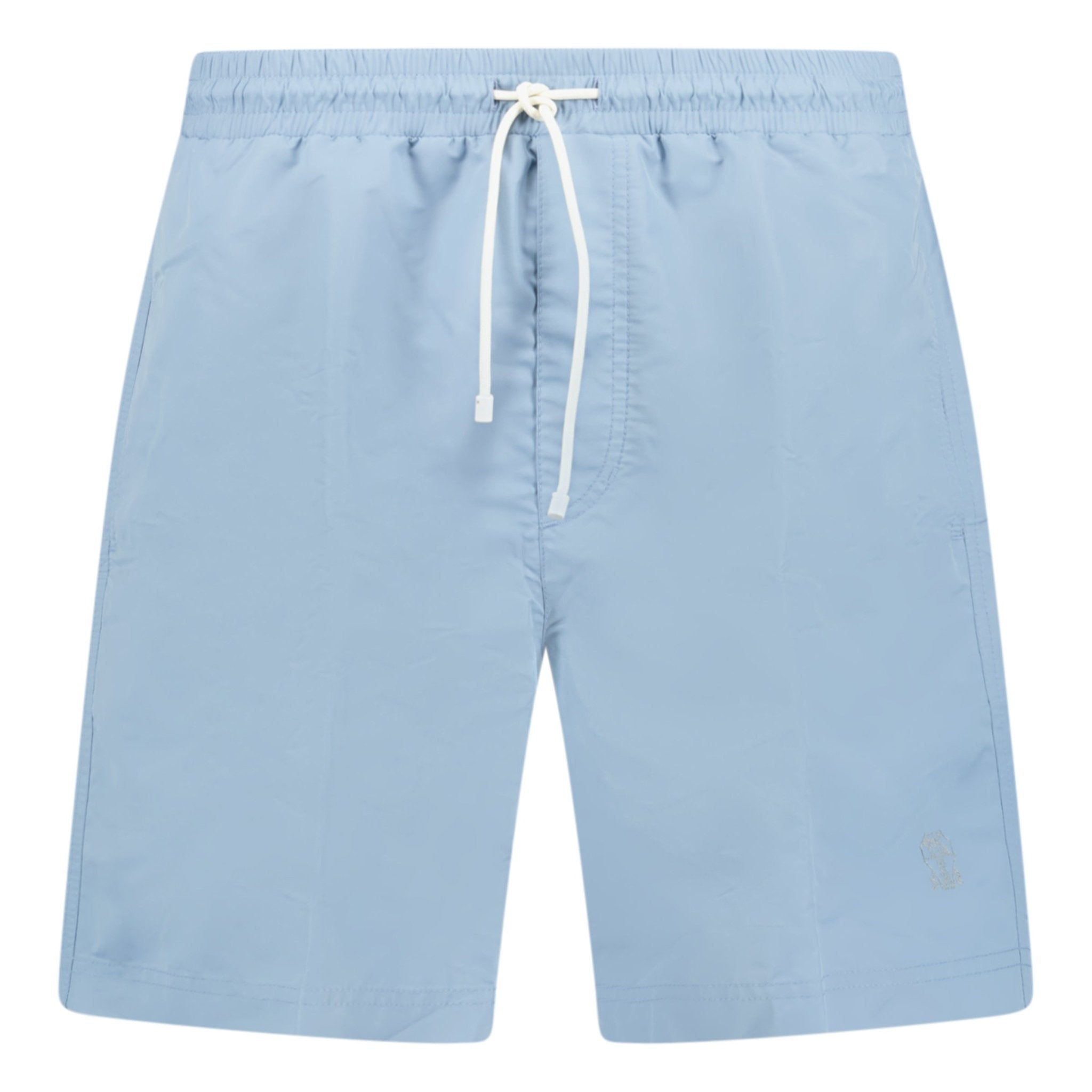 Color variation of Logo Swim Shorts Light Blue