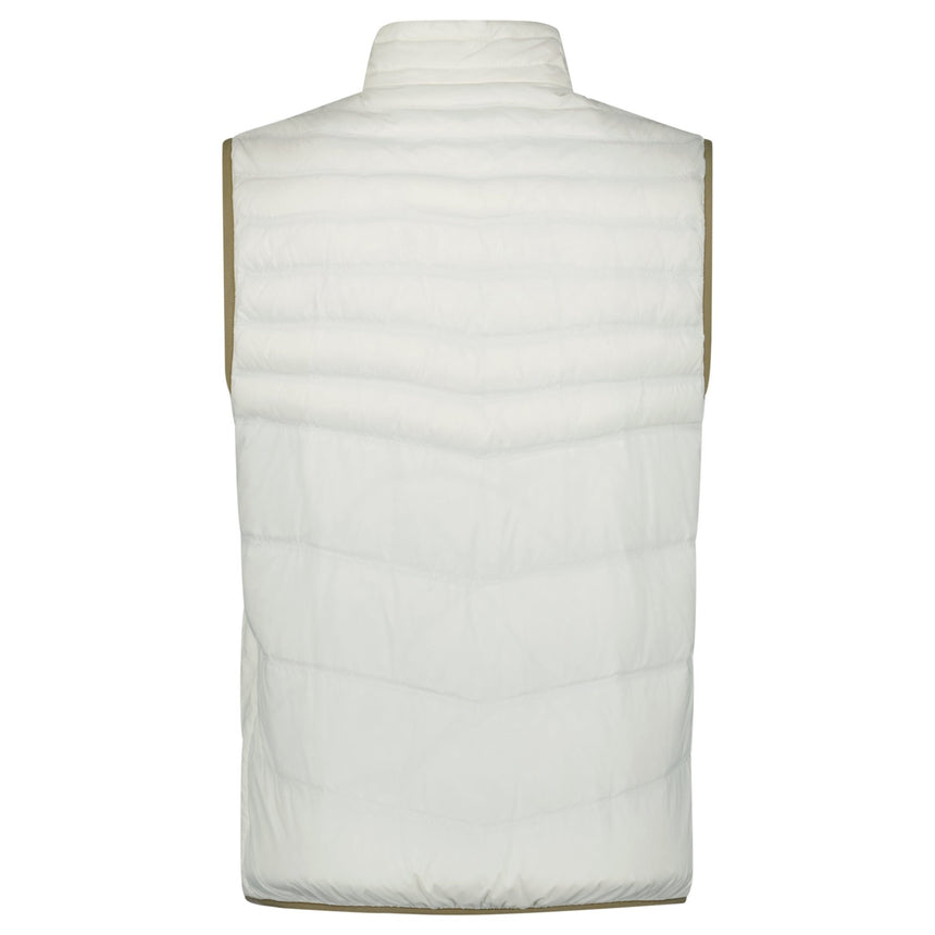 Brunello Cucinelli Zip - Up Down Gilet White - Boinclo - Outlet Sale Under Retail