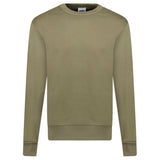 Burberry 'Acklow' Rear Logo Print Sweatshirt Khaki - Boinclo - Outlet Sale Under Retail