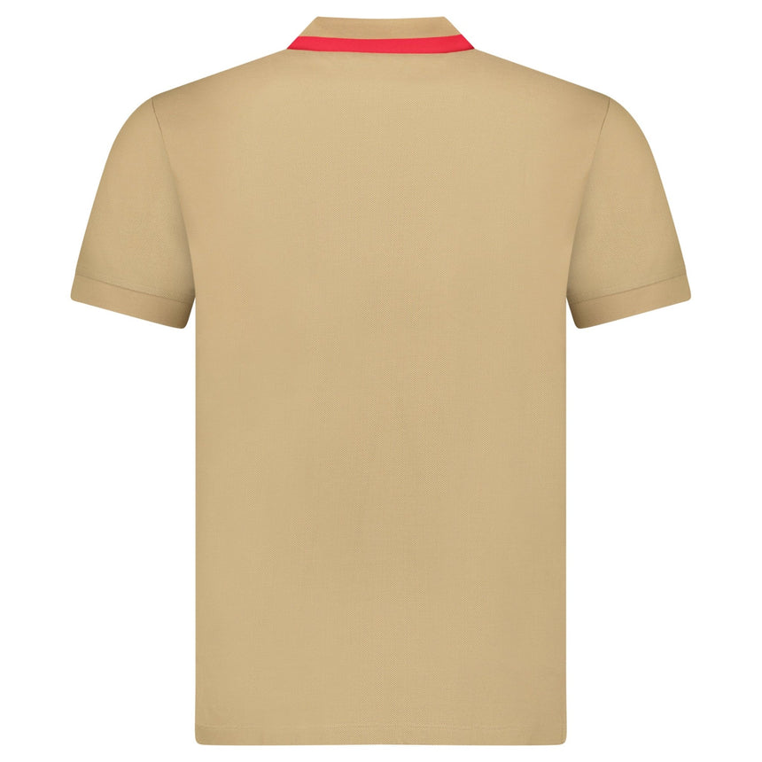 Burberry 'Edney' Collar Logo Polo - Shirt Beige - Boinclo - Outlet Sale Under Retail