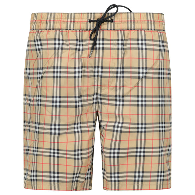 Burberry 'Guildes' Vintage Check Swim Shorts in Archive Beige - Boinclo - Outlet Sale Under Retail