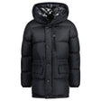 Burberry Halsby Mid Length Down Puffer Jacket Black - Boinclo - Outlet Sale Under Retail