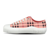 Burberry 'Jack Low' Check Trainers Pink - Boinclo ltd - Outlet Sale Under Retail