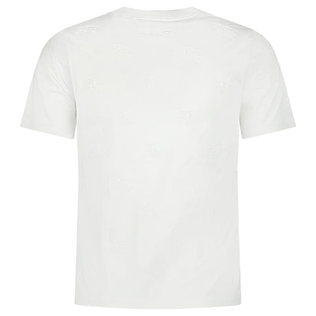 Burberry 'Margot' Rubber Horse Logo T-Shirt White - Boinclo - Outlet Sale Under Retail