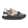 Burberry 'Ramsey Runner' Trainers Taupe Brown - Boinclo - Outlet Sale Under Retail