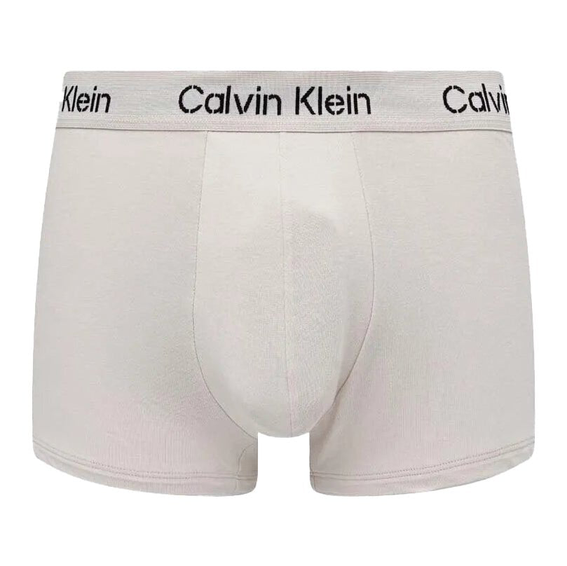Calvin Klein Stencil Logo Cotton Stretch Boxers Black,Grey,Beige (3 Pack) - Boinclo - Outlet Sale Under Retail