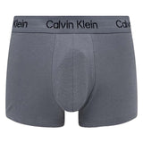 Calvin Klein Stencil Logo Cotton Stretch Boxers Black,Grey,Beige (3 Pack) - Boinclo - Outlet Sale Under Retail