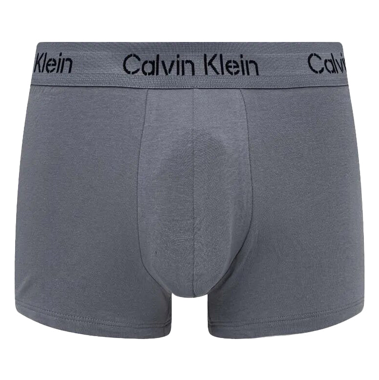 Calvin Klein Stencil Logo Cotton Stretch Boxers Black,Grey,Beige (3 Pack) - Boinclo - Outlet Sale Under Retail