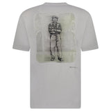 CP Company 24/1 Jersey Artisanal British Sailor T-Shirt in Grey - Boinclo - Outlet Sale Under Retail