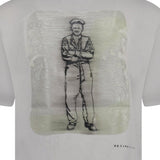 CP Company 24/1 Jersey Artisanal British Sailor T-Shirt in Grey - Boinclo - Outlet Sale Under Retail