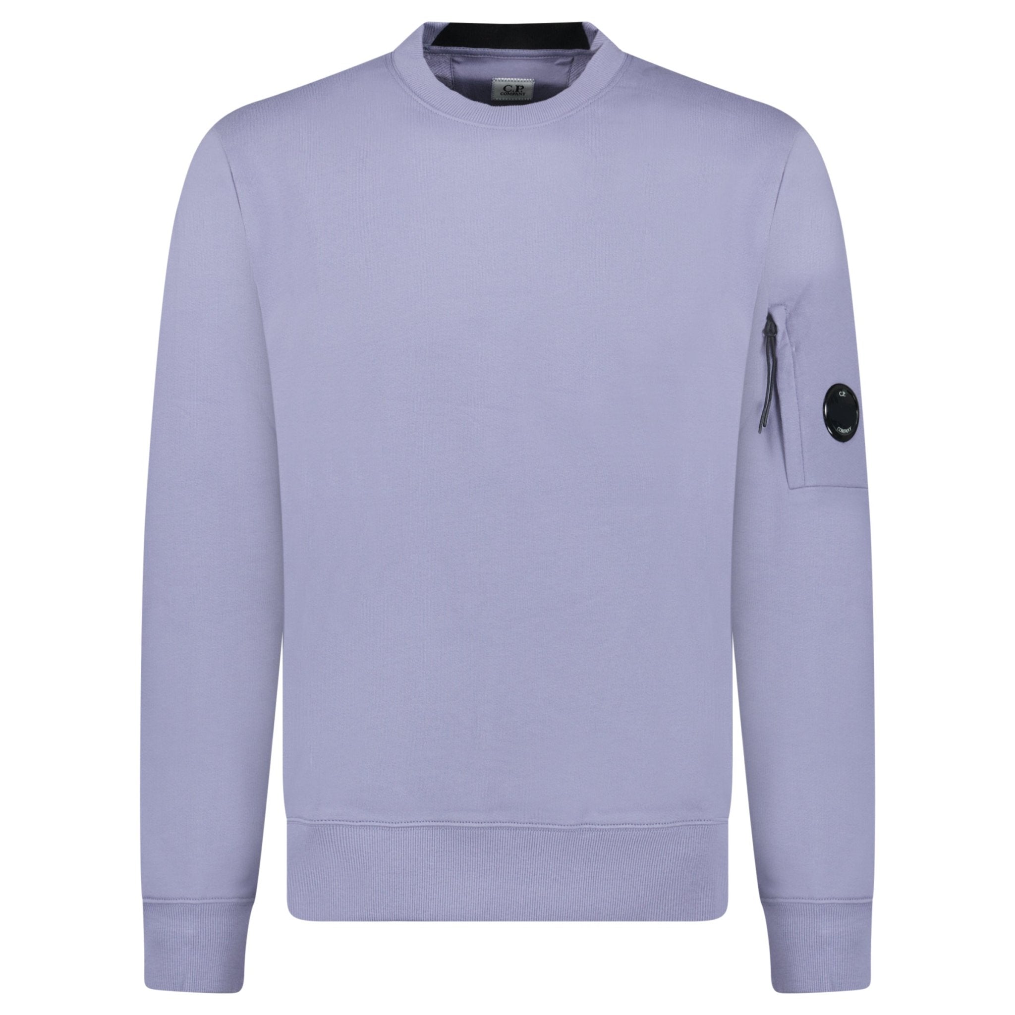 Color variation of Arm Lens Diagonal Sweatshirt Lavender Violet