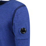CP Company Knit Arm Lens Sweatshirt Blue - Boinclo ltd - Outlet Sale Under Retail