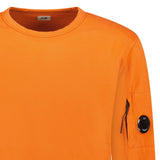 CP Company Lens Light Fleece Sweatshirt Orange - Boinclo - Outlet Sale Under Retail