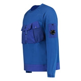 CP Company Mixed Heavy Lens Sweatshirt Blue - Boinclo ltd - Outlet Sale Under Retail