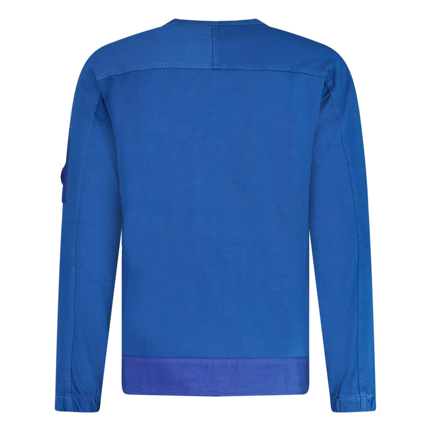 CP Company Mixed Heavy Lens Sweatshirt Blue - Boinclo ltd - Outlet Sale Under Retail