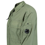 CP Company Taylon - L Lens Chrome Zip - Up Jacket Sage Green - Boinclo ltd - Outlet Sale Under Retail
