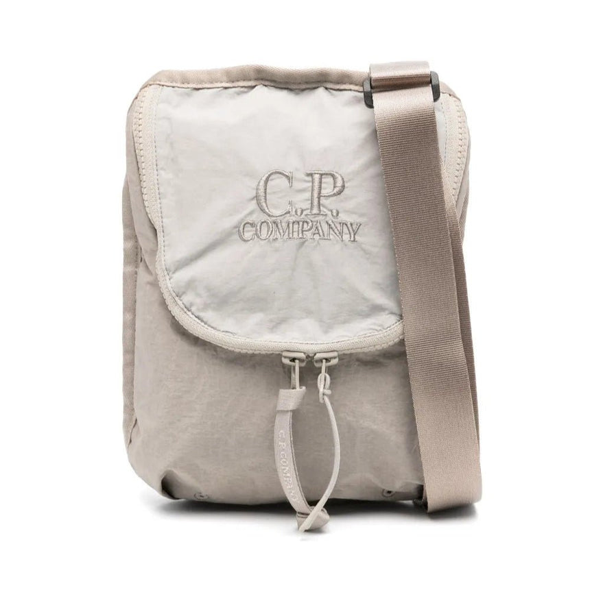 CP Company Vintage Khaki Plain Paper Touch Messenger Bag - Boinclo - Outlet Sale Under Retail