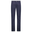 Emporio Armani J06 Slim Fit 5 Pocket Grey Eagle Black Belt Patch Jeans Navy - Boinclo - Outlet Sale Under Retail