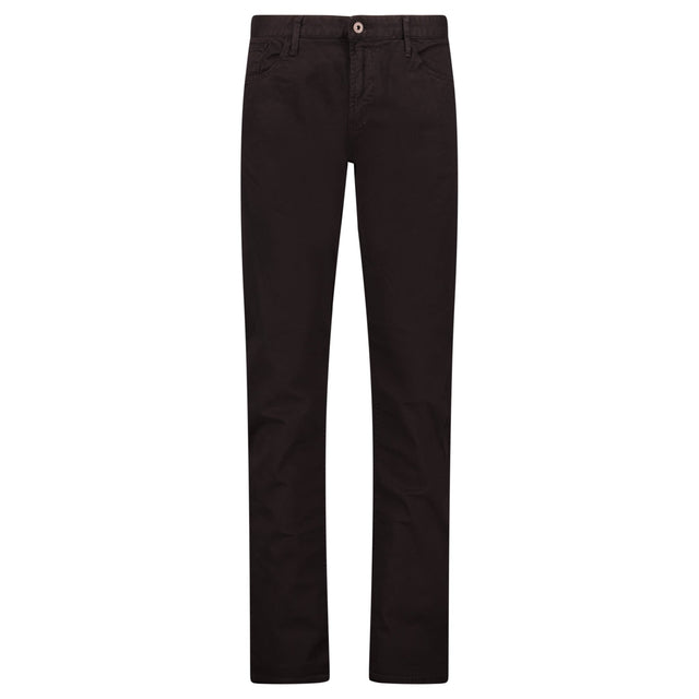 Emporio Armani J06 Slim Fit 5 Pocket Silver Eagle Belt Patch Jeans Black - Boinclo - Outlet Sale Under Retail