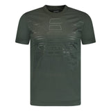 Emporio Armani Logo Print T-Shirt Khaki - Boinclo ltd - Outlet Sale Under Retail