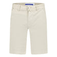 Jacob Cohen Bermuda Shorts Fur Patch Jeans Beige - Boinclo ltd - Outlet Sale Under Retail