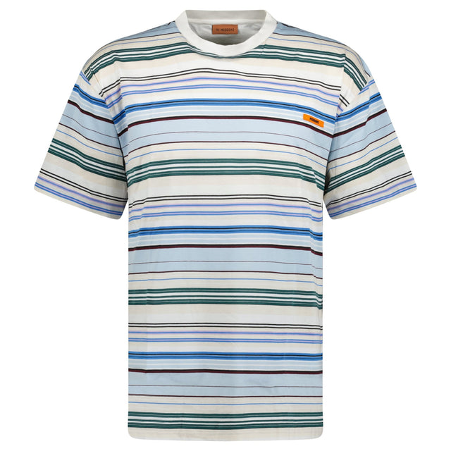 Missoni Patch Stripe T-Shirt Multi Colour - Boinclo - Outlet Sale Under Retail