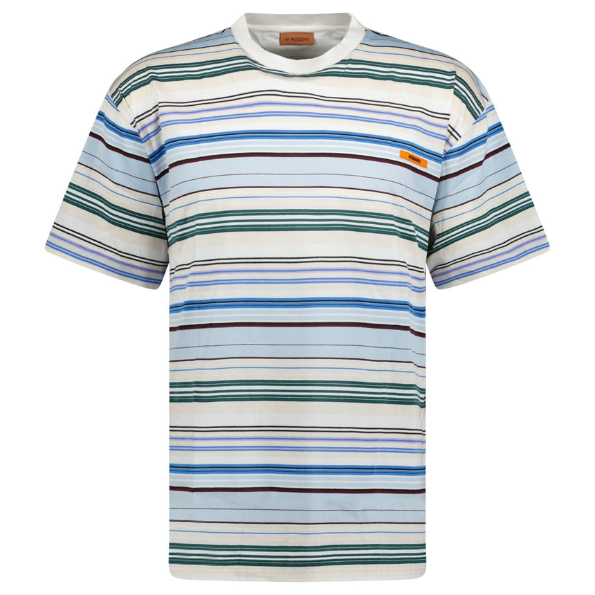 Missoni Patch Stripe T-Shirt Multi Colour - Boinclo - Outlet Sale Under Retail