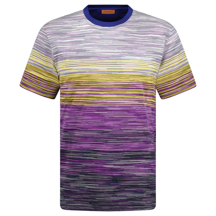 Missoni Stripe Short Sleeve T-Shirt Multi Colour - Boinclo - Outlet Sale Under Retail