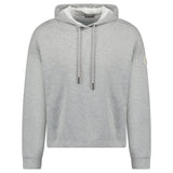 Moncler Logo Patch Hoodie in Grey - Boinclo - Outlet Sale Under Retail