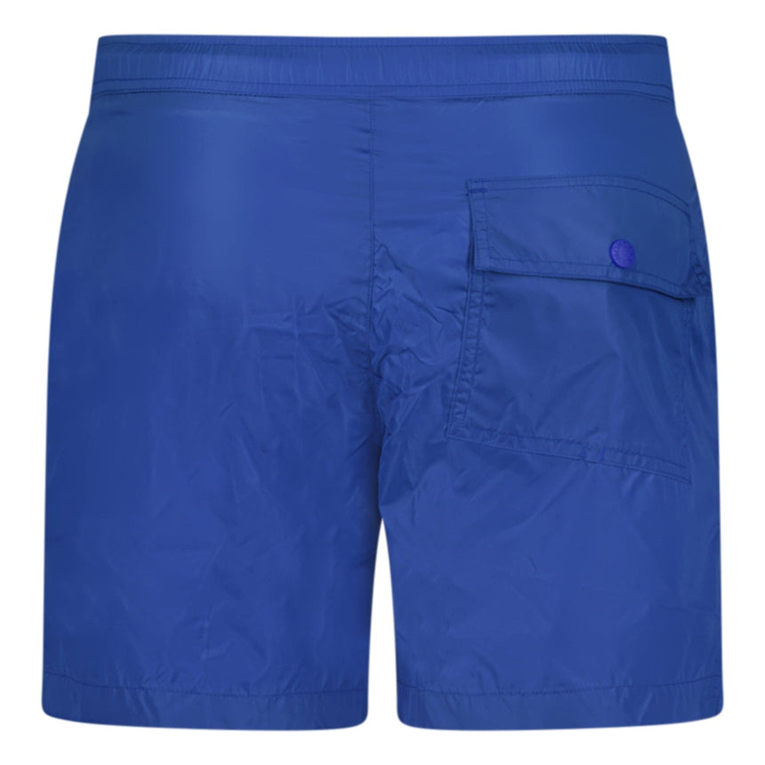Moncler Logo Swim Shorts Blue & Orange Logo - Boinclo - Outlet Sale Under Retail
