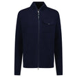 Moncler Wool - Cashmere Puffer - Detail Jacket in navy - Boinclo - Outlet Sale Under Retail