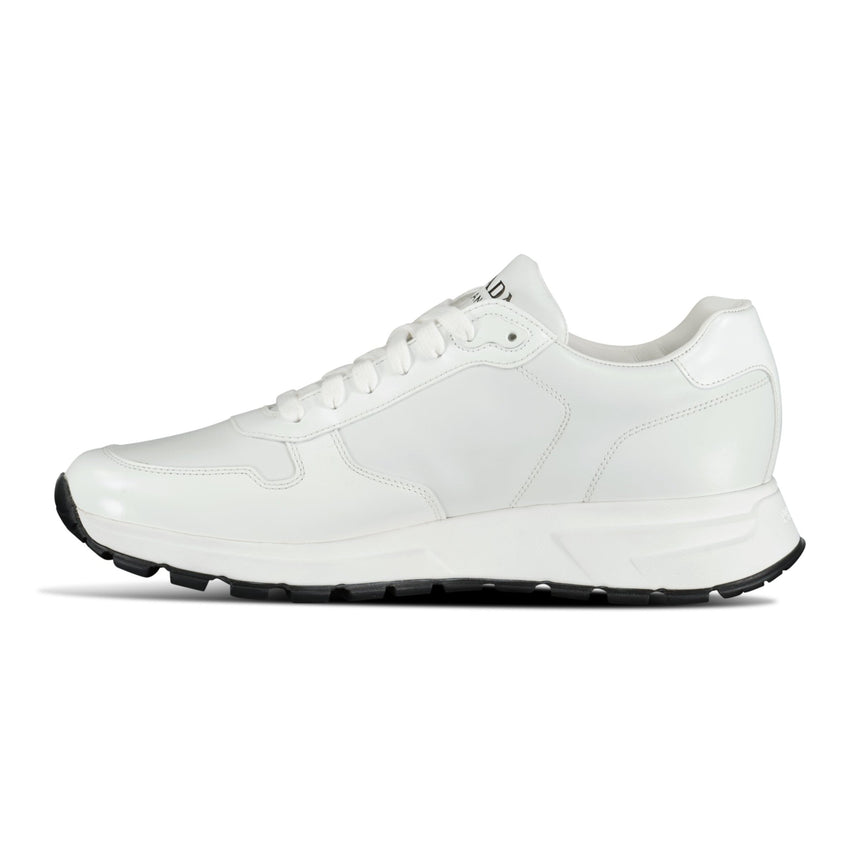 Prada Re - Nylon Prax 01 Triangle Logo Trainers White - Boinclo - Outlet Sale Under Retail