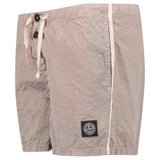 Stone Island Compass Button Chrome Swim Shorts Antique Rose - Boinclo - Outlet Sale Under Retail
