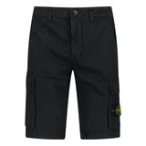 Stone Island Cotton Cargo Shorts Black - Boinclo - Outlet Sale Under Retail