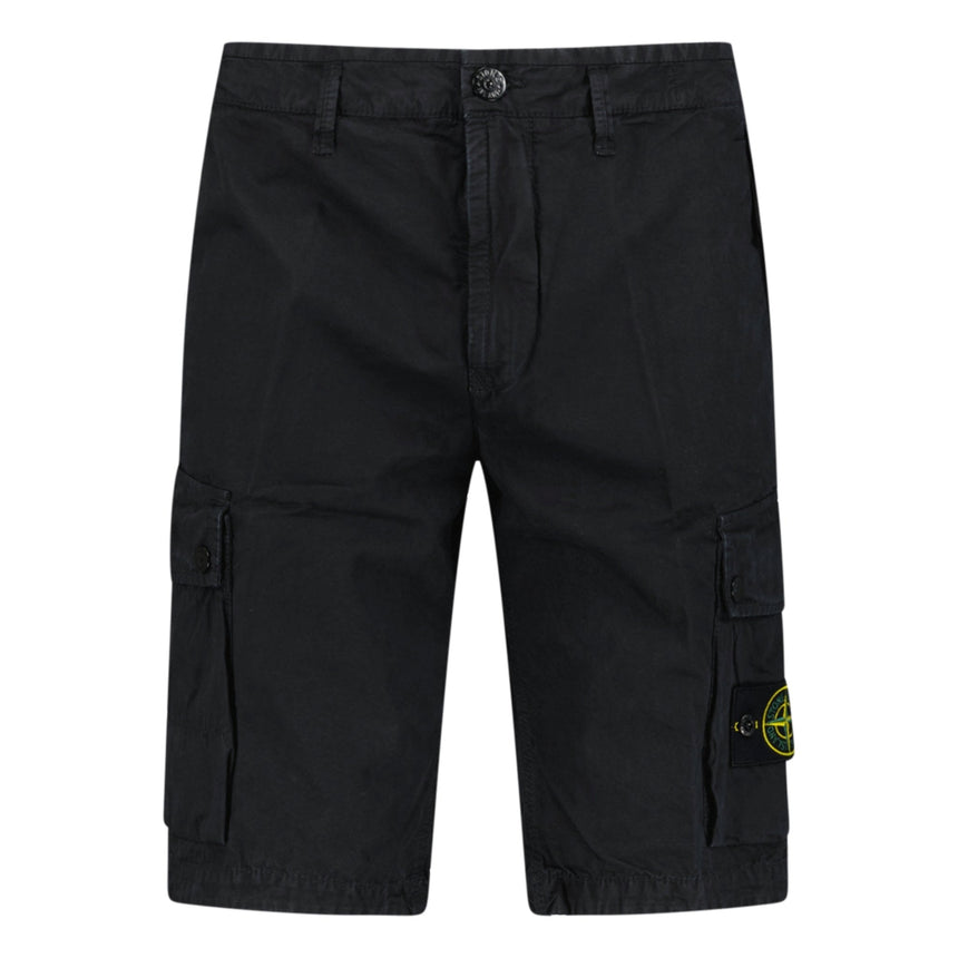 Stone Island Cotton Cargo Shorts Black - Boinclo - Outlet Sale Under Retail