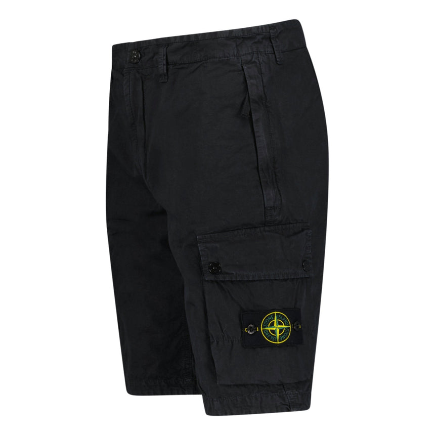 Stone Island Cotton Cargo Shorts Black - Boinclo - Outlet Sale Under Retail