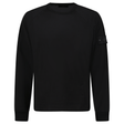 Stone Island Ghost Badge Crewneck Sweatshirt Black - Boinclo - Outlet Sale Under Retail