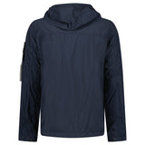 Stone Island Ghost Smerigliato Hooded Jacket Navy - Boinclo - Outlet Sale Under Retail