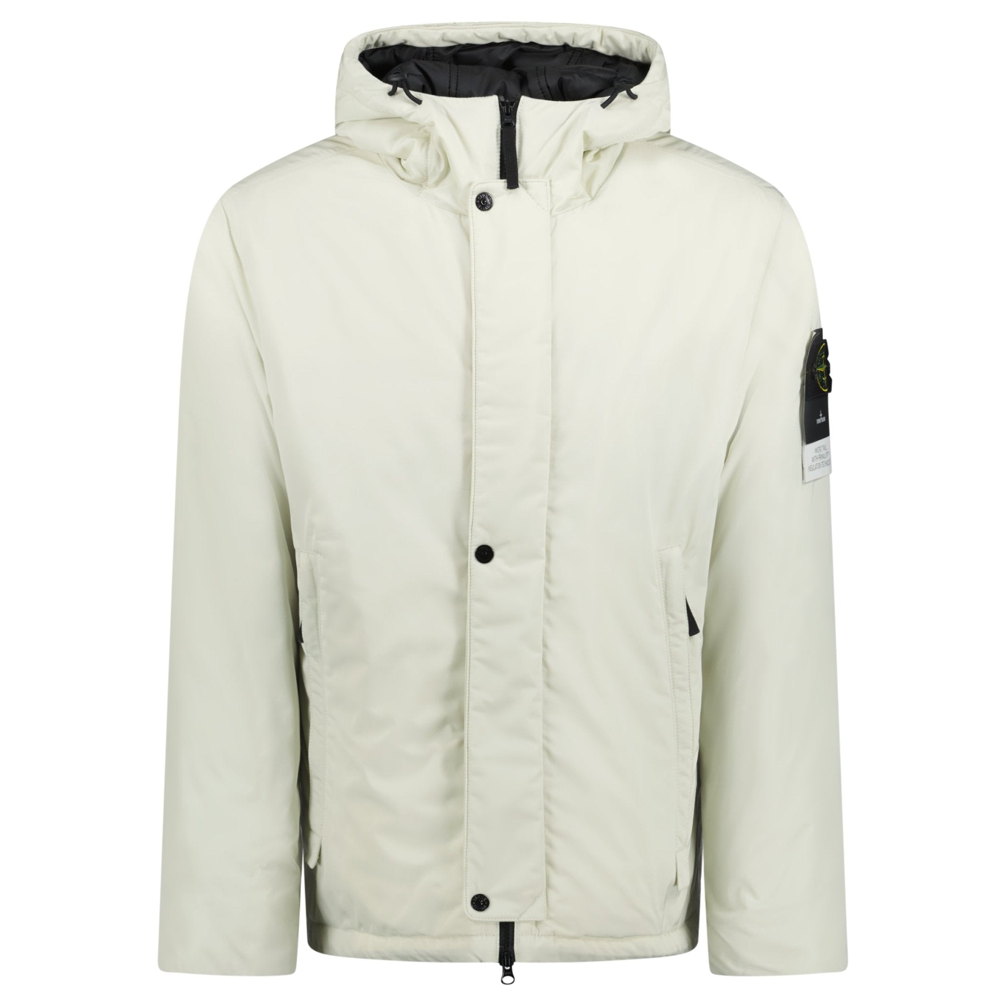 Color variation of Micro Twill Primaloft Insulation Padded Down Jacket Plaster
