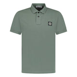 Stone Island Patch Polo T-Shirt Slim Fit Musk Green - Boinclo ltd - Outlet Sale Under Retail