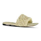 (Womens) Bottega Veneta Lido Flat Sandals Beige - Boinclo ltd - Outlet Sale Under Retail