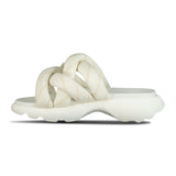 (Womens) Moncler 'Belay Knot' Sliders Beige - Boinclo ltd - Outlet Sale Under Retail