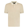 Woolrich Stitched Logo Polo T - Shirt Beige - Boinclo ltd - Outlet Sale Under Retail